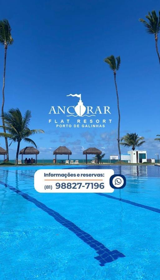Ancorar Flats Condominio A Beira Mar Porto de Galinhas Luaran gambar